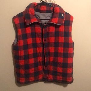 Flannel vest
